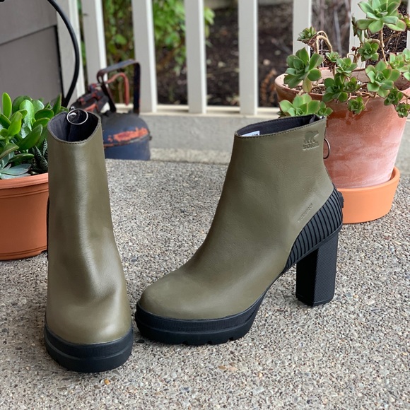 Sorel Shoes - NWOB SOREL Dacie Leather Waterproof Bootie 8.5